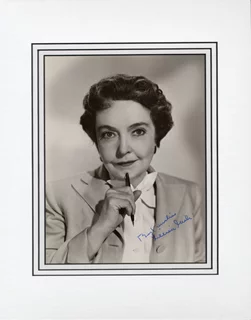 Lillian Gish autograph