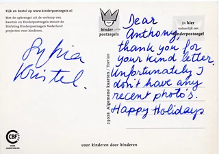 Sylvia Kristel autograph