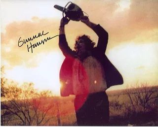 Gunnar Hansen autograph