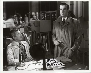 Hurd Hatfield autograph