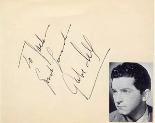 Gabriel Dell autograph