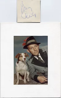 Bing Crosby autograph