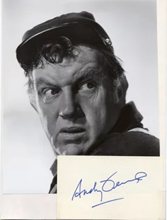 Andy Devine autograph