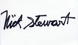 Nick Stewart autograph
