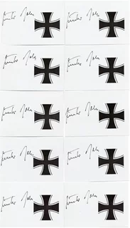 Gunther Rall autograph