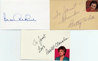 The Golden Girls autograph