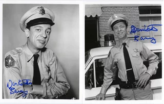 Don Knotts autograph