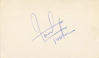 Forrest Tucker autograph