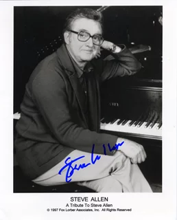 Steve Allen autograph