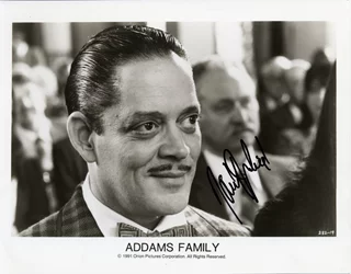 Raul Julia autograph
