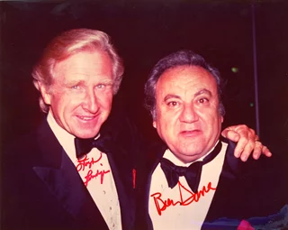 Lloyd Bridges & Bill Dana autograph