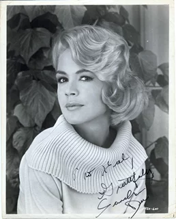 Sandra Dee autograph