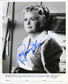 Rosemary DeCamp autograph