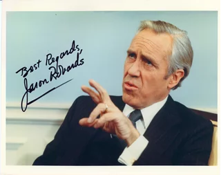 Jason Robards autograph