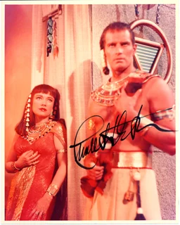 Charlton Heston autograph