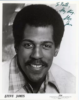 Steve James autograph