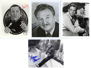 Actor Signed Photo Lot autograph