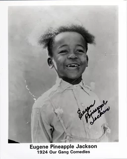 Eugene 'Pineapple' Jackson autograph