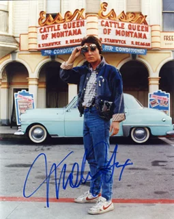 Michael J. Fox autograph