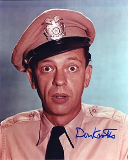 Don Knotts autograph