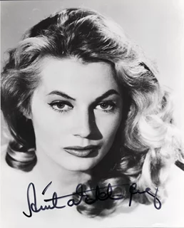 Anita Ekberg autograph