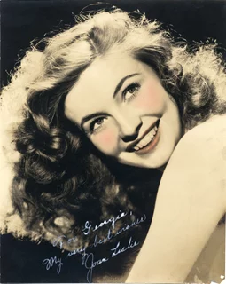 Joan Leslie autograph