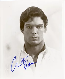 Christopher Reeve autograph
