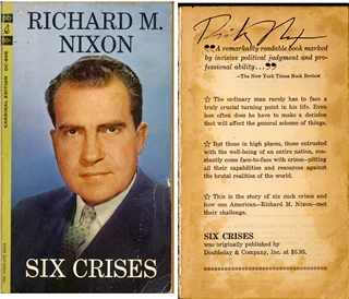Richard Nixon autograph