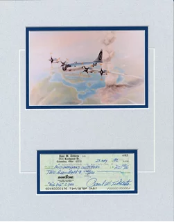 Paul Tibbets autograph