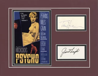 Psycho autograph