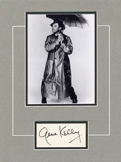 Gene Kelly autograph