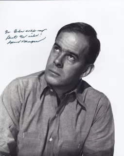 Harry Morgan autograph
