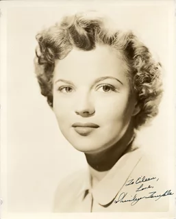 Shirley Temple autograph
