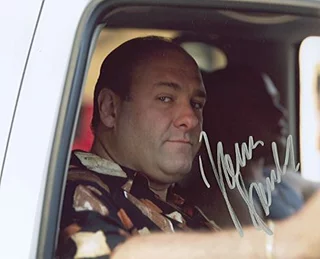 James Gandolfini autograph