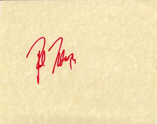 Rick Nelson autograph