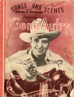 Gene Autry autograph