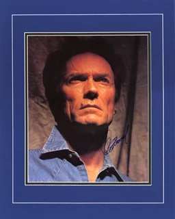 Clint Eastwood autograph