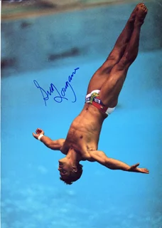Greg Louganis autograph