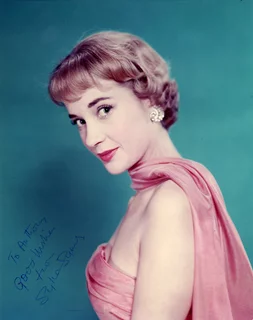 Sylvia Syms autograph