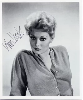 Kim Novak autograph