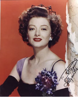 Myrna Loy autograph