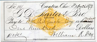 William R. Day autograph