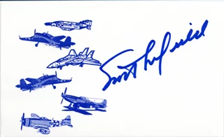 Scott Crossfield autograph