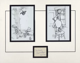 Ernest Shepard autograph