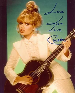 Charo autograph