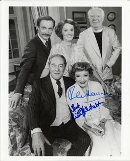 Rex Harrison & Lise Hilboldt autograph