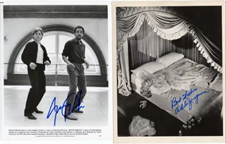 Gregory Hines & Adele Jergens autograph