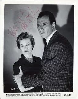 Richard Kiley autograph