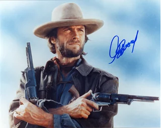 Clint Eastwood autograph