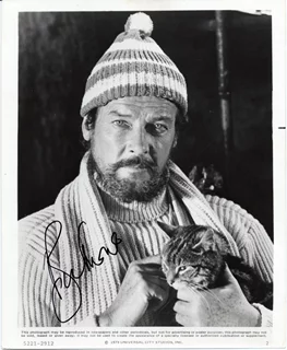 Roger Moore autograph